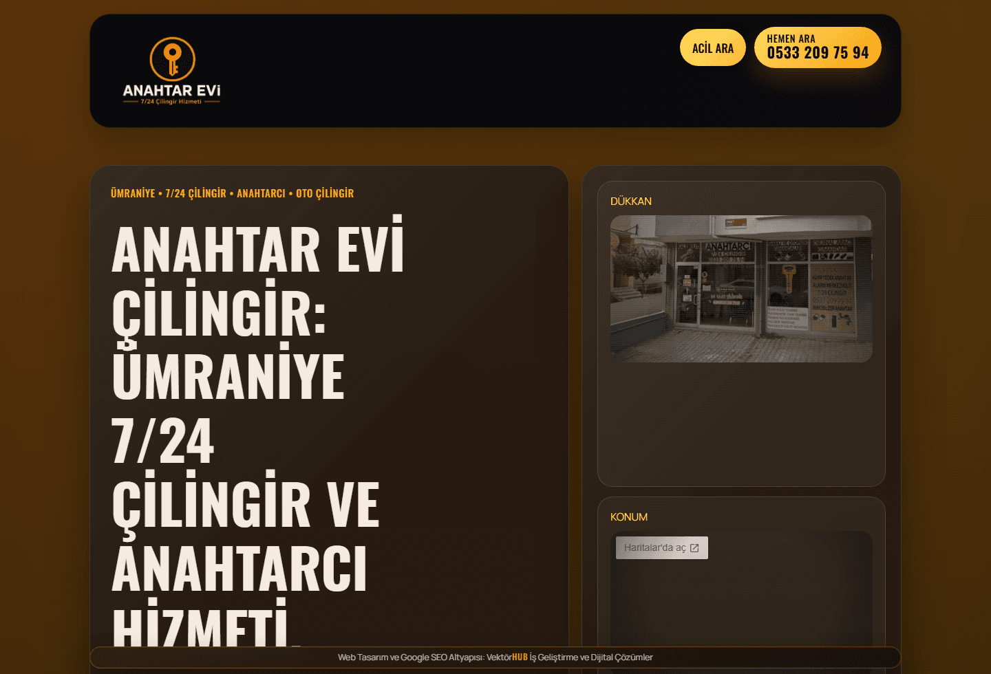 ANAHTAR EVİ web sitesi önizlemesi